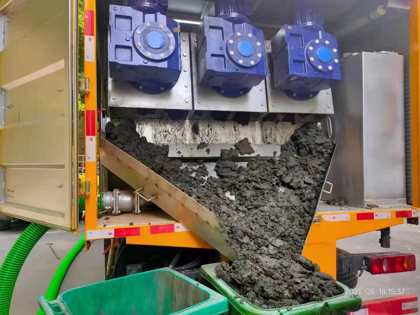 博鳌镇化粪池清掏城市维护站-泥浆净化干湿分离处理